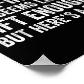 Poster Funny Mother In Law Sarcastic Humor Quote From Son (Coin)