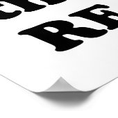 Poster Funny Mustache 70e anniversaire (Coin)