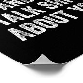 Poster Funny My Daughter And I Talk About You Gift For Mo (Coin)