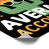 Poster Funny Nacho Comptable Moyen Cinco De Mayo Mexique (Coin)