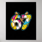 Poster Funny Nana 67 Ice Cream Drip Meme Six Seven Gen Al (Devant)