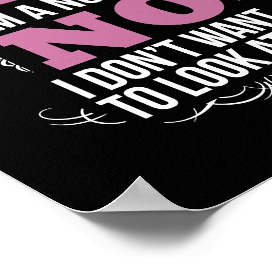 Poster Funny Naughty Nurse Infirmière Hilarious avec une  (Coin)