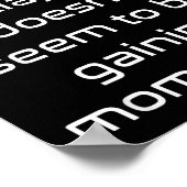 Poster Funny Nerdy New Theory Of Inertia Not Gaining Mome (Coin)