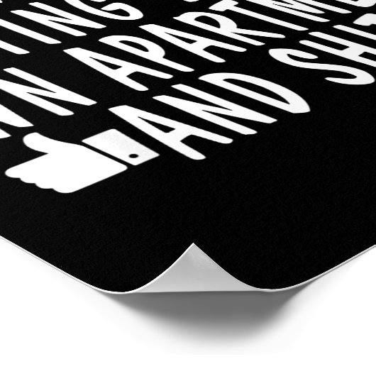 Poster Funny New Apartment House Warming Gift  (Coin)