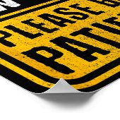 Poster Funny New Dad New Father First Baby (Coin)