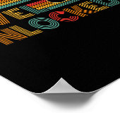 Poster Funny New Dad Shirt Dad Level Unlocked Gaming Game (Coin)