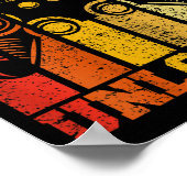 Poster Funny New Mom Level Unlocked Gaming Pregnancy Anno (Coin)