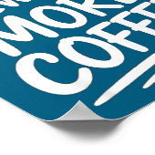 Poster Funny New Year More Coffee Morning Sarcastic Resol (Coin)