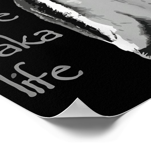 Poster Funny New Year Same Baka Life Penguin Joke (Coin)