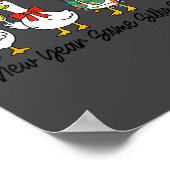Poster Funny New Year Same Silly Goose Happy New Year 202 (Coin)