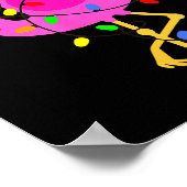 Poster Funny Nk Flamingo In Santa Hat Christmas In July M (Coin)