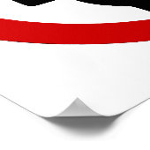 Poster Funny NO Feet sur le siège ⚠ signe thaï ⚠ (Coin)