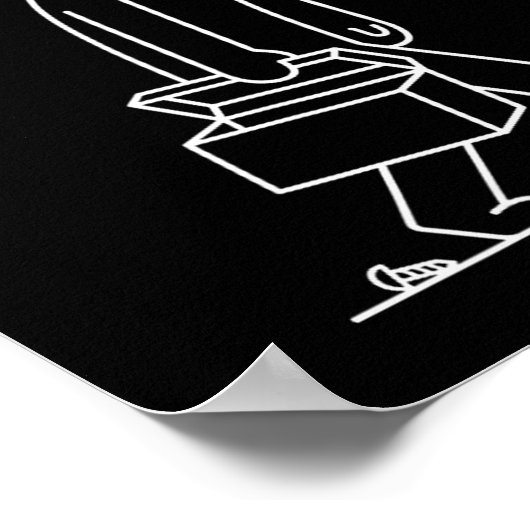 Poster Funny No New Tools Today Tool Lover  (Coin)