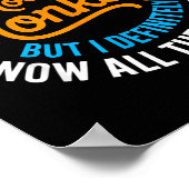 Poster Funny Not My Circus, Not My Monkeys But I Definite (Coin)