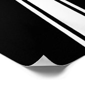 Poster Funny Numéro 7 67 Mème Costume de groupe de jumela (Coin)