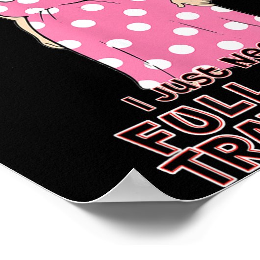 Poster Funny Old Age Lady Needs New Body Transplant Sarca (Coin)