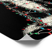 Poster Funny Old English Sheepdog Christmas Graphics Dog  (Coin)