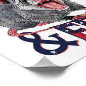 Poster Funny Opossum non charné Feral sauvage et Possum g (Coin)