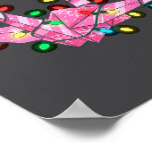 Poster Funny Origami Christmas Graphics Lights Lover  (Coin)