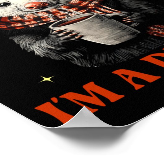 Poster Funny Ossums First Of All I'm A Delight Merry Chri (Coin)