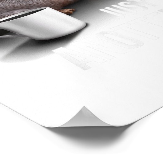 Poster Funny Otter - Just Anotter Day For Otter Lover (Coin)