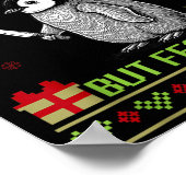 Poster Funny Overstimulated But Festive Christmas Ugly Pe (Coin)