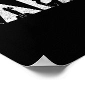 Poster Funny Papa Papa Golf Papa Daddy Funny Fête des pèr (Coin)