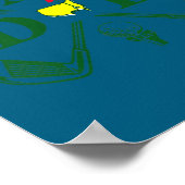 Poster Funny Par Dad Golf Matching Golfing Quote Party Ck (Coin)