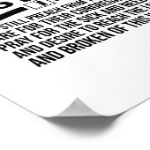 Poster Funny Pastor Appreciation Venin Christian Preacher (Coin)