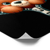 Poster Funny - Peek-a-boo - Bear (Coin)