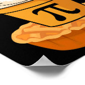 Poster Funny Pi Day - Chicken Pot Pie - Mathématiques mat (Coin)