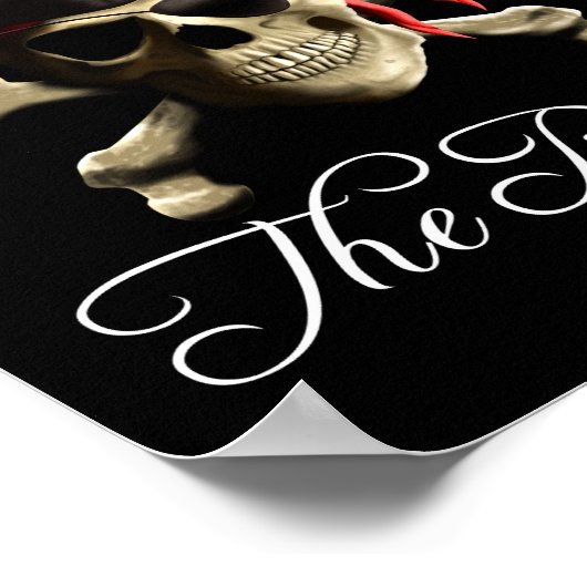 Poster Funny Pirate abandonner le bottin (Coin)