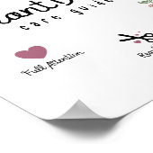 Poster Funny Plant Diva Care Guide Plant Lovers Growing (Coin)