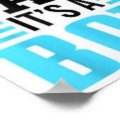 Poster Funny Proud New Dad It's A Boy Gift For Men Cool N (Coin)