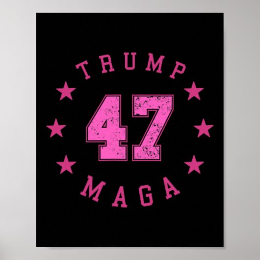 Poster Funny Qr 45 47 Trump Inauguration 2025 Code de dan (Devant)
