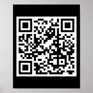 Poster Funny Qr President Trump 4547 Trump Dancing Code O