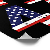 Poster Funny Qr President Trump Dance Scan Me Code (on (Coin)