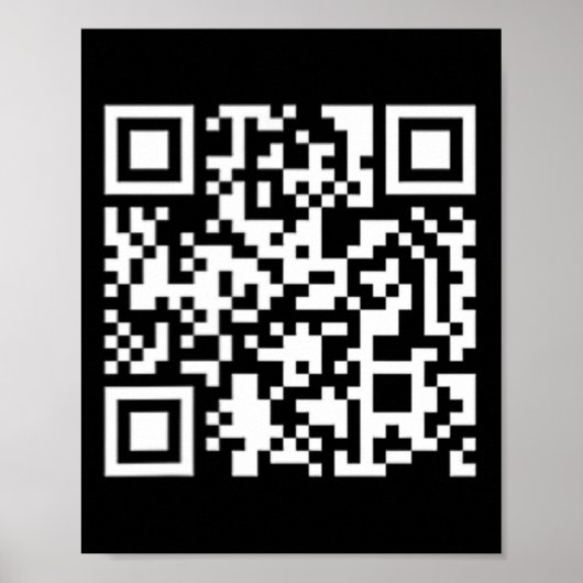 Poster Funny Qr Trump 47 Jour de l'Inauguration 2025 Code (Devant)