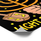 Poster Funny Quote Hanukkah Tuah Light That Thang Design (Coin)