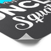 Poster Funny Quote Uncle Bigfoot Squatch  (Coin)