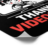 Poster Funny Quote Violence Is Cool Thanks Videogames  (Coin)