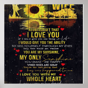 Poster Funny Quotes   Present For Your Wife  