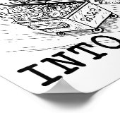 Poster Funny Raccoon 2026 Snarky New Year, Rollin' 2025 I (Coin)