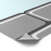 Poster Funny Reindeer Peeking Christmas Meme  (Coin)