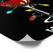 Poster Funny Reindeer Winedeer Reinbeer Matching Couples  (Coin)