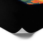 Poster Funny Retro Alligator See Ya Later (Coin)