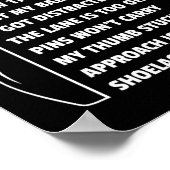 Poster Funny Retro Bowling Excuses For League Night Bowle (Coin)