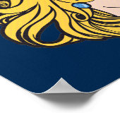 Poster Funny Retro féministe Pop Art Anti Patriarchie (Coin)