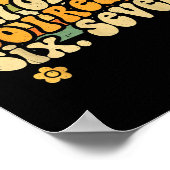 Poster Funny Retro Six Seven 6 7 Meme Teacher Studnet Rea (Coin)