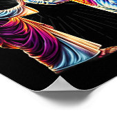 Poster Funny Rizz He Is Rizzin Jesus High Five Easter Bun (Coin)